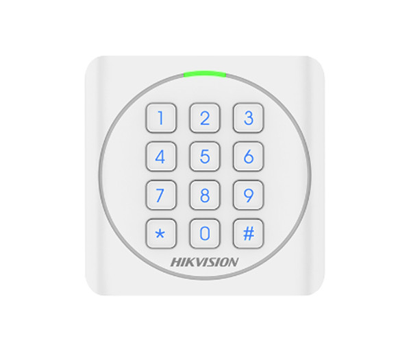 【海康威視ID密碼門禁讀卡器】?？低旽IKVISION數(shù)字鍵盤門禁ID讀卡器DS-K1801EK