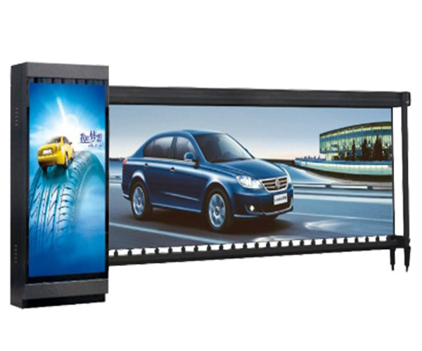 【?？低晱V告道閘】海康威視HIKVISION擋車器廣告道閘NP-TMG4AG-DR(3.5米右向6秒)